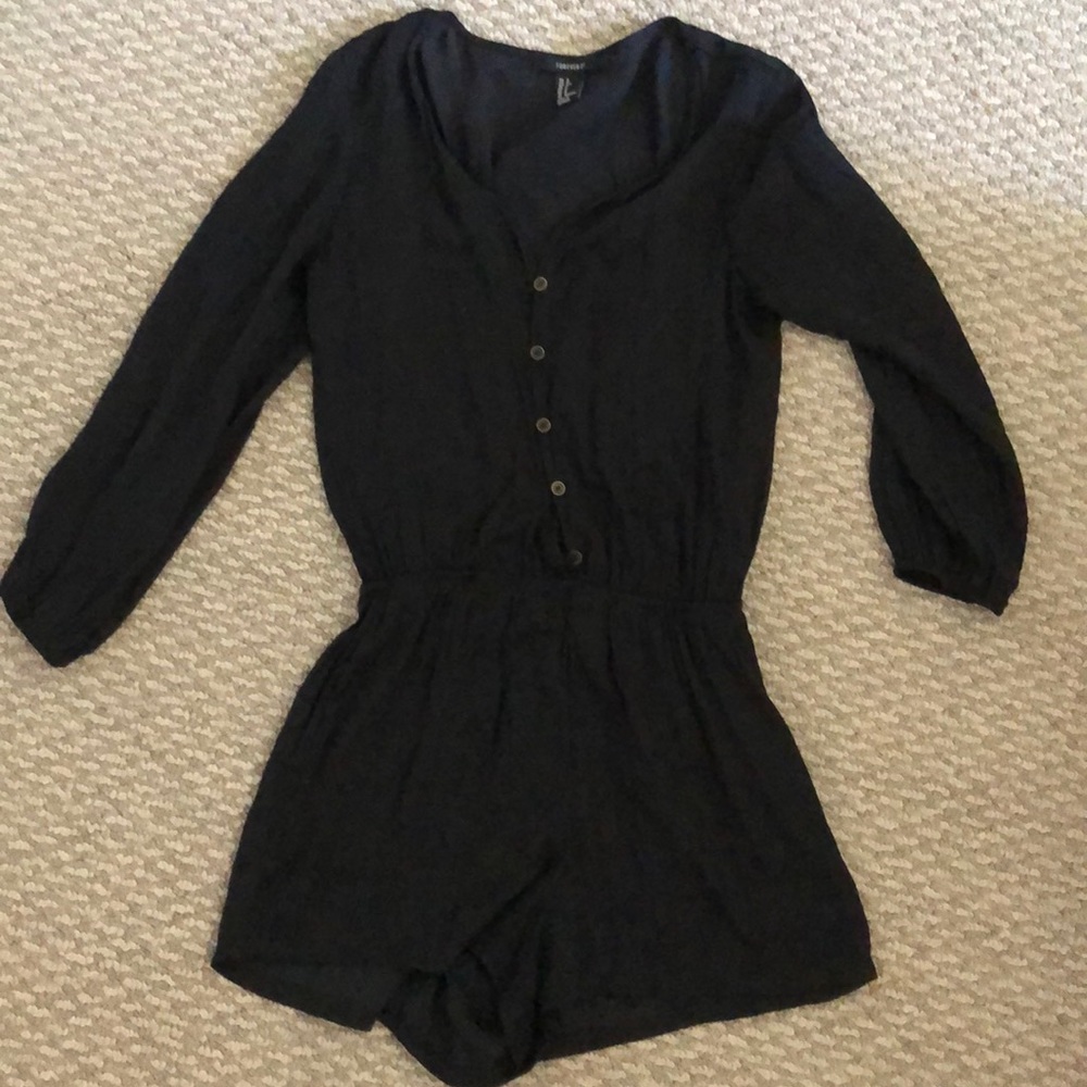 Button up romper